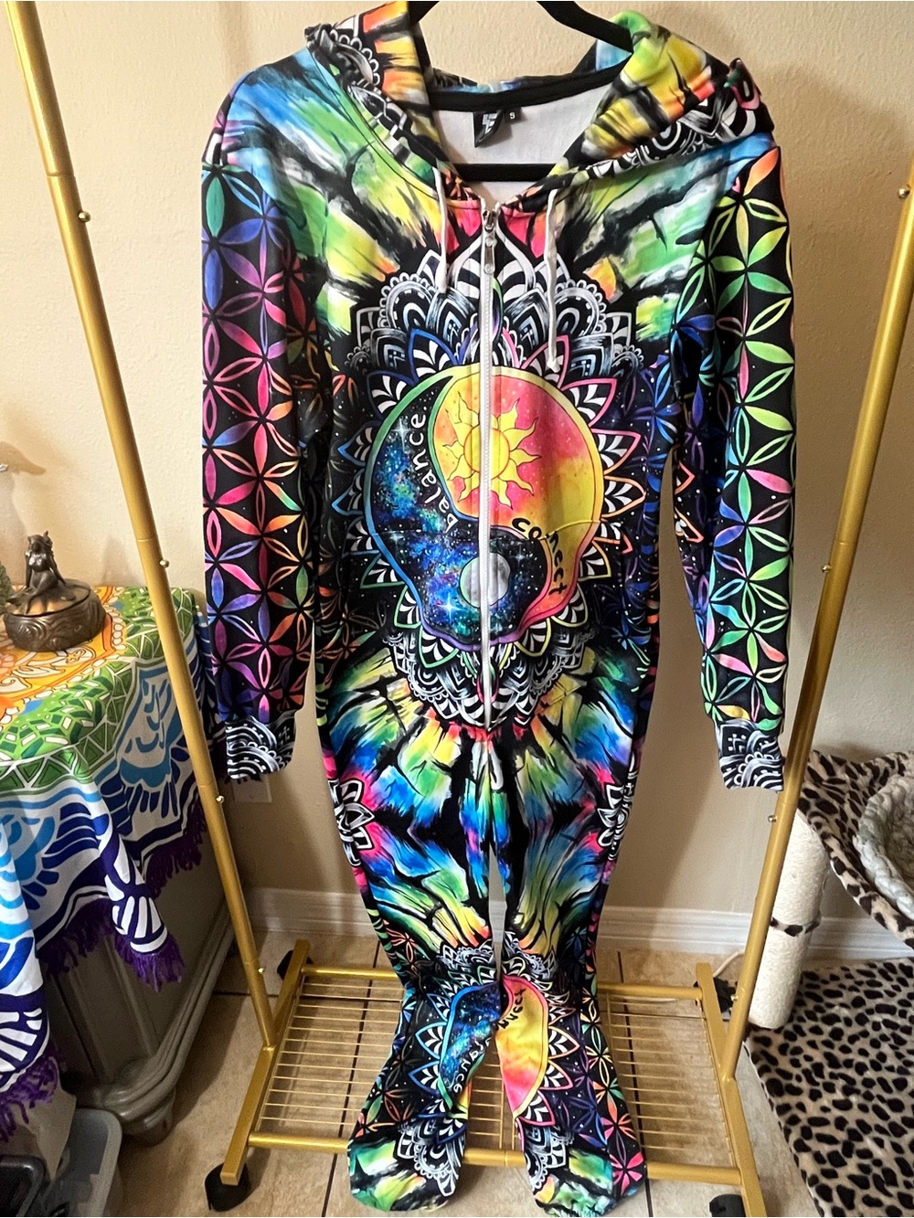 Electro Threads Psychedelic Jumpsuit